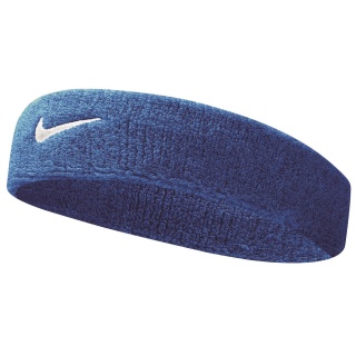 Nike Opaska Swoosh (70% bawełny) niebieska królewska - 1 sztuka