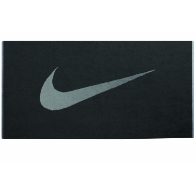 Nike Ręcznik Sportowy Duży (100% Bawełna) czarny 120x60cm