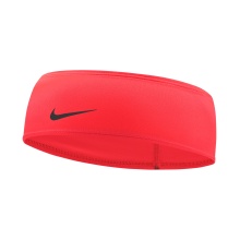 Opaska na głowę Nike Dri Fit Swoosh 2.0 (88% recyklingowany poliester) czerwona - 1 sztuka