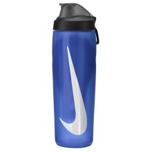 Nike Butelka do picia Refuel z zamknięciem kolor niebieski 709ml