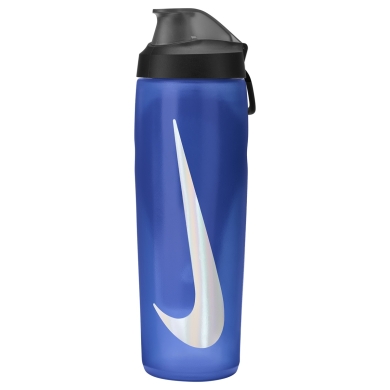 Nike Butelka do picia Refuel z zamknięciem kolor niebieski 709ml