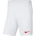 Nike Spodenki sportowe Dri-FIT Park III Short białe męskie