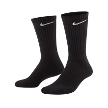 Skarpety sportowe Nike Everyday Cushion Crew czarne - 3 pary