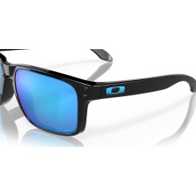 Okulary przeciwsłoneczne Oakley Holbrook (kolor szkła: Prizm sapphire) czarny błyszczący - 1 para okularów