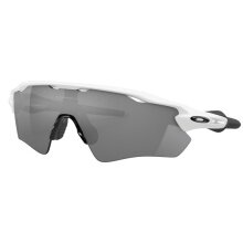 Okulary przeciwsłoneczne Oakley Radar EV Path Polaryzowane (kolor szkła: Prizm black polarized) biały błyszczący - 1 para okularów z twardym etui.