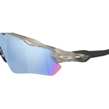 Okulary przeciwsłoneczne Oakley Radar EV Path Polaryzowane (kolor szkła: Prizm deep water polarized) szary matowy/niebieski - 1 para okularów z twardym etui.