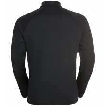 Odlo Fleece-Langarmshirt 1/2 Zip Besso (ocieplające, Stretch-Fleece) czarny mężczyźni