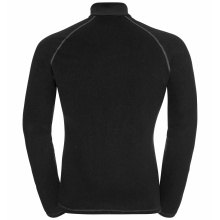 Odlo Fleece-Langarmshirt 1/2 Zip Rigi (ocieplające, Microfleece) czarny mężczyźni