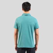 Odlo Wander-/Freizeit Polo Essential Solid (wygodny krój, bawełna/poliester) arcticblue mężczyźni