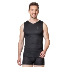 Odlo Bielizna funkcjonalna Singlet Active Dry Everyday z dekoltem czarny męski - 2 pak