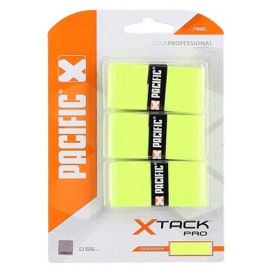 Pacific Overgrip xTack Pro 0.55mm limonkowy 3 szt.