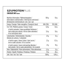 PowerBar Białkowy Baton Protein Plus 52% (Bogaty w białko, ubogi w cukry) Czekolada/Nuta orzechowa 20x50g Pudełko