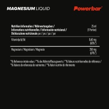 PowerBar Black Line Magnez w płynie (250mg Magnezu + Witamina B6) 20x25ml Pudełko