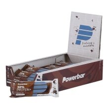 PowerBar Białkowy Baton Protein Plus 30% (Bogaty w Białko) Czekolada 15x55g Pudełko