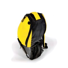 Powershot Plecak Pelota (z recyklingowanego poliestru) 48x32x16cm -25 litrów- czarny/żółty