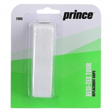 Prince Basisband Resi Tex Tour 1.8mm (PU-skórzany pasek) biały - 1 sztuka