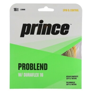 Prince Nici tenisowe Pro Blend z Duraflex hybrid (trwałość+kontrola) 6,1+6,7m zestaw