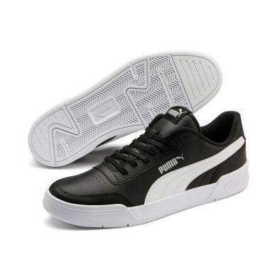 Puma Sneaker Caracal Premiumskóra czarny/biały męski