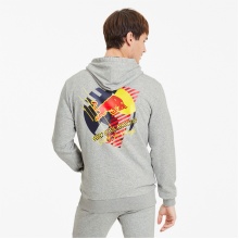 Puma Hoodie Red Bull Racing Dynamic Bull jasnoszary męski