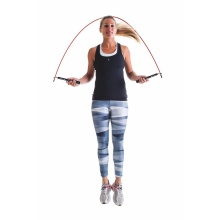 Pure2Improve Skakanka Speed Rope - czarna, czerwona, żółta - zestaw 3 sztuk