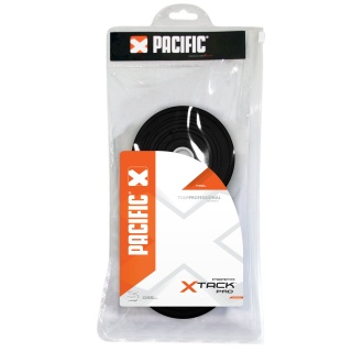 Pacific xTack Pro Overgrip czarny 30 sztuk w woreczku