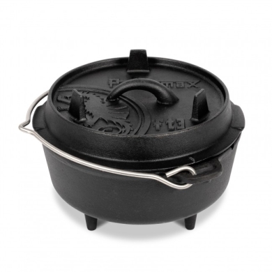 Petromax Garnek ft3 (Dutch Oven) z żeliwa - pojemność garnka (max.): 1,6 litra - czarny - 4,8kg