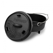 Petromax Garnek ft3 (Dutch Oven) z żeliwa - pojemność garnka (max.): 1,6 litra - czarny - 4,8kg