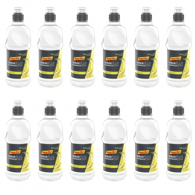 PowerBar Aqua Plus - Napój sportowy z magnezem - Cytryna 12x500ml Karton