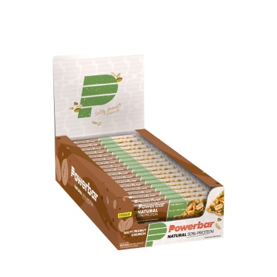 PowerBar Baton białkowy Natural 30% Białka Słonecznikowego/Dynia 18x40g Pudełko