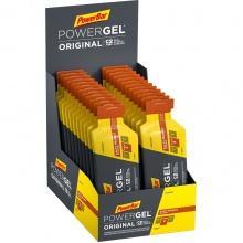 PowerBar PowerGel Original (Żel węglowodanowy) Słona Orzech 24x41g Pudełko