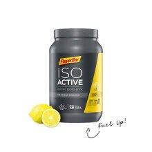 PowerBar IsoActive - izotoniczny napój sportowy z 5 minerałami i węglowodanami - smak cytrynowy 1320g puszka