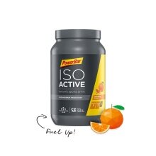 PowerBar IsoActive - izotoniczny napój sportowy z 5 minerałami i węglowodanami - smak pomarańczowy 1320g puszka