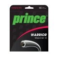 Prince Nici tenisowe Warrior Response (trwałość/czucie gry) 1.30mm czarny/przezroczysty 12m zestaw