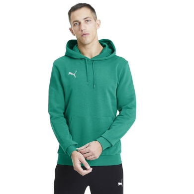 Puma Bluza z kapturem teamGOAL 23 Causals Hoody - Bawełna - zielona Męska