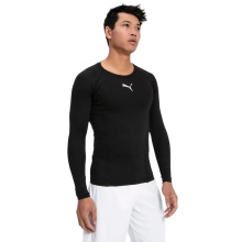 Puma bielizna funkcjonalna longsleeve LIGA Baselayer Tee - czarny Męski