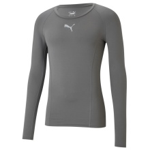 Puma bielizna funkcjonalna longsleeve LIGA Baselayer Tee - szary męski