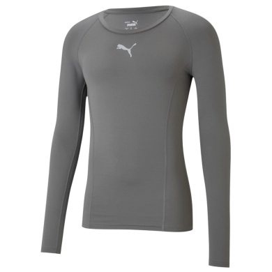 Puma bielizna funkcjonalna longsleeve LIGA Baselayer Tee - szary męski