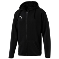 Puma Kurtka treningowa Liga Casual Hoody z kapturem czarna męska