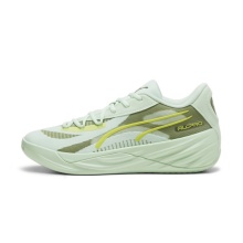 Puma Buty halowe All-Pro Nitro miętowo/oliwkowe męskie