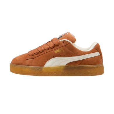 Puma sneakersy z zamszu XL brązowe damskie