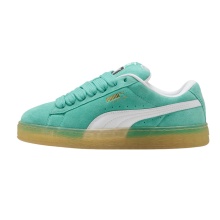 Puma sneakers z zamszu XL miętowe damskie