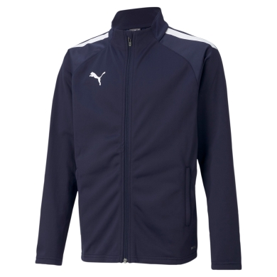 Puma Kurtka treningowa teamLIGA Poly peacoatblau Dzieci