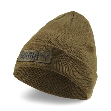 Czapka Puma (Beanie) Classic Cuff - oliwkowa - 1 sztuka