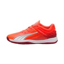 Puma halowe buty do tenisa Accelerate Turbo 2025 czerwone męskie