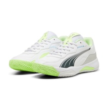 Puma Buty tenisowe Nova Smash Allcourt białe/limonkowe męskie