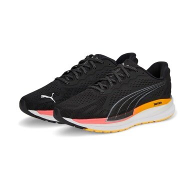 Puma Buty Biegowe Magnify Nitro Surge (Amortyzacja) czarne/pomarańczowe Damskie