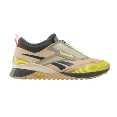 Reebok Buty do biegania w terenie Nano X4 Adventure Zima brązowo/limonkowe Męskie