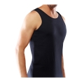 Rohner Podkoszulka Basic Singlet (Bawełna) Bielizna czarna Mężczyźni