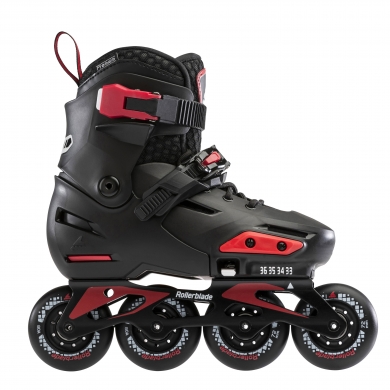 Rolki Rollerblade Inline Skates Apex (Kółka: 68mm(185), 72mm(210), 76mm(235), Łożyska: SG7) czarne dziecięce