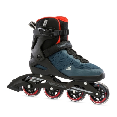 Rolki inline Rollerblade Sirio 80 (kółka: 80mm/82A, łożyska: SG5) orionowy/pomarańczowy męskie